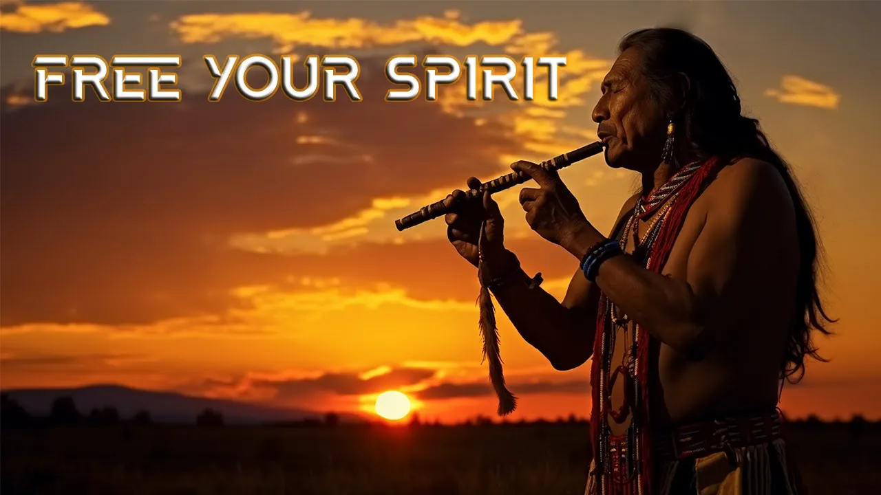 FREE YOUR SPIRIT - Immerse Yourself In Native American Flute - Heal Your Body & Soul