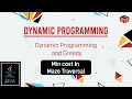 Min cost In Maze Traversal Dynamic Programming and Greedy In English Java - 5