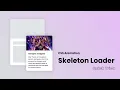 Create A Skeleton Loading Effect With Html CSS And Javascript Web Design Speed Code