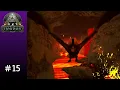 Fighting Through the Lava Cave ARK Fjordur Let s Play Ep 15