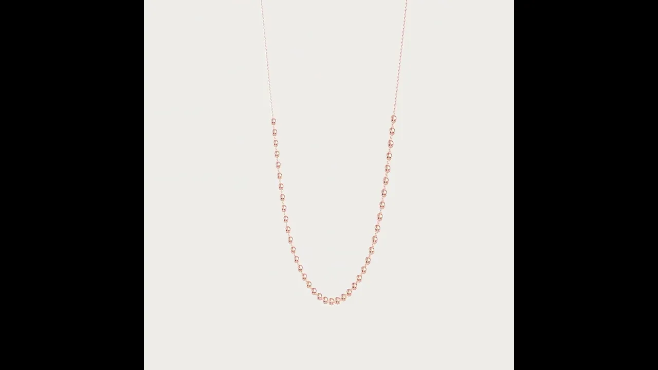 4.40CTW Multi-Stone Lab-Grown Diamond Bezel Station Necklace in 14K Gold/Platinum