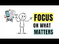 FOCUS ON WHAT MATTERS By Darius Foroux Book Summary In English