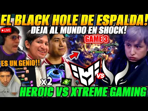 Video Thumbnail: 😲analizan Game 3 HEROIC vs XTREME GAMING Bo3 Eliminación - PGL Wallachia S6😲Benjaz, Daad