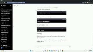 pip install different version of python