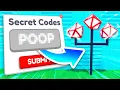 Do NOT tell ANYONE this SECRET CODE in YOUTUBE SIMULATOR Z ROBLOX