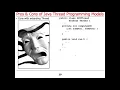 Overview of Java Threads Part 3