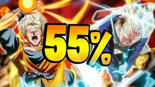 HOW GOOD IS LR INT SSJ FUTURE TRUNKS WITHOUT DUPES 55 DBZ Dokkan Battle