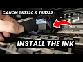 How to Install Replace the Ink Cartridges on the Canon Pixma TR3720 TR3722