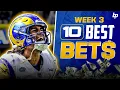 Top 10 Week 3 NFL Predictions Best Odds and Free Picks 2023