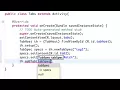 Android Application Development 85 Setting up the TabHost in Java