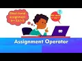 Shorthand Assignment Operators