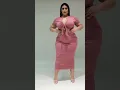 Lagu Plus Size Outfit Western Dress | Fashion Q | #westerndress #youtubeshorts #shorts #dress #video