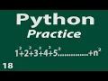 python program for sum of squares of first n natural numbers in hindi