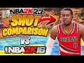 NBA 2K23 Best Jumpshot Bases Evolution 2K23 Jumper Base vs 2K16