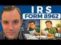 IRS Form 8962 walkthrough for Premium Tax Credit