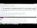 Listing files andDirectories