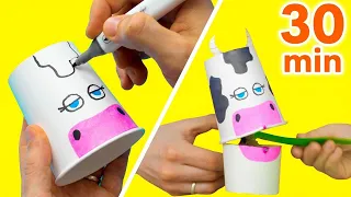 ⏰😱 NON-STOP JOY for 30 MINUTES! DIYs, Crafts, Activities & Games 🫵🔥💖