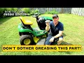 Don t Waste Grease On This Lawn Tractor Part
