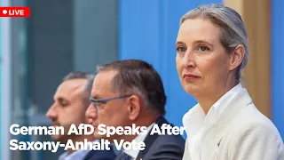 LIVE: AfD Leaders Comment on Saxony-Anhalt Election Outcome | AC113