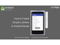 How to Create Simple ListView in Android Studio Sanktips