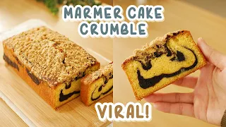 Resep MARMER CRUMBLE VIRAL - Sekali Mixer Tanpa SP dan BP Cara Lebih Simpel!!