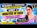 Classification of Data Summarization explained in hindi I Bsc I GNM
