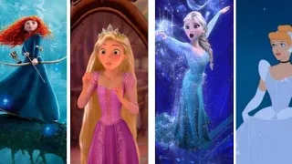 حلمي تحطم و اختفى أغنية مؤثرة جدا على أميرات ديزني روعة 