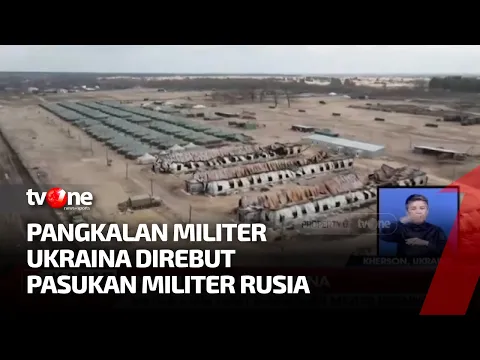 Habis Digerogoti, Rusia Rebut Pangkalan Militer Ukraina