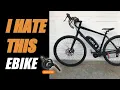 I bought a gravel ebike from Craigslist I HATE it Bafang BBS02 Luna wolf battery