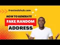 Best Fake Address Generator