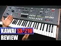Lagu KAWAI SX-210 - Analog Synthesizer Review, Sounds \u0026 Demo
