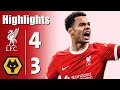 Liverpool vs Wolves 4-3 - Semua Gol \u0026 Sorotan - 2025