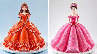 ✨Stunning Disney Princess Dress Cake Ideas | Visually Spectacular Designs 👑✨| So Tasty