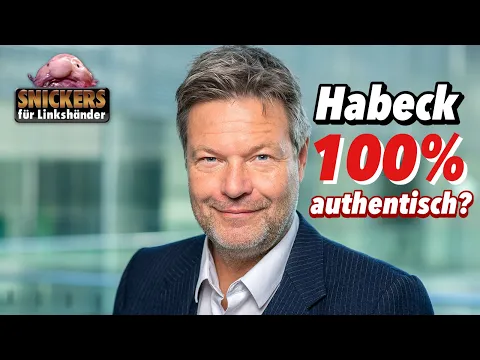 Habeck 💯% authentique ? #satire