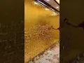Download Lagu How to put gold leaf on a wall#shorts