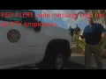 RED ALERT message sent to City of Dade City employees during my tour of City Hall in Florida