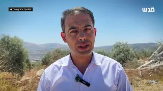 جرافة الاحتلال تهدم منزلا في قرية يتما جنوب نابلس 