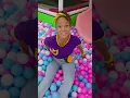 Meekah Plays in the Ball Pit