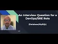 DevOps SRE Interview Question 100 How to Fix Low Performing MySQL Database