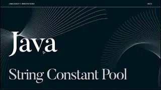 Java String Constant Pool Explained What is it and How does it Work