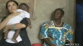 SALMA HAYEK Breast Feeds A Hungry African Child Actress Act Of Love