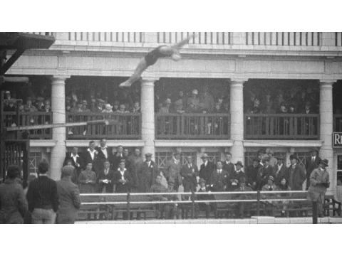 Women's swimming & diving trials for 1928 Olympics - Blackpool