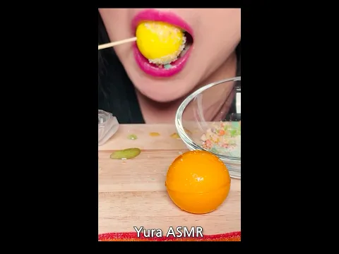 ASMR 팝핑캔디, 젤리, popping candy, jelly, gummy #Shorts