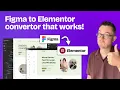 Download Lagu Finally, a Figma to Elementor plugin that actually works