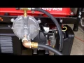 Portable Generator Conversion to Natural Gas Propane