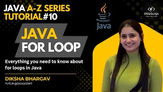 Java For Loop break and continue Nested Loop Java A-Z Tutorial Series DiVaScript