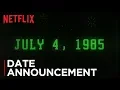 Video di Stranger Things: Season 3 | Date Announcement [HD] | Netflix