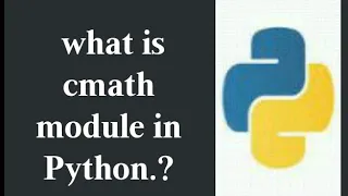 cmath in Python