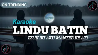 lindu batin karaoke esuk iki aku mantebke ati karaoke nada rendah