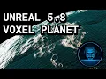 Procedural Voxel Planet in Unreal Engine 5 8 Work in Progress